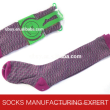 100% Cotton of Woman Coloful Tube Sock (UBM1054)